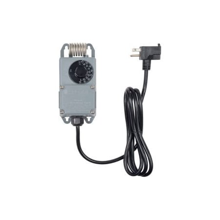 Peco PECO Industrial Temperature Controller W/ Power Cord TF115P-002 Range 40 Degree-110 Degrees F Nema 4X 70726